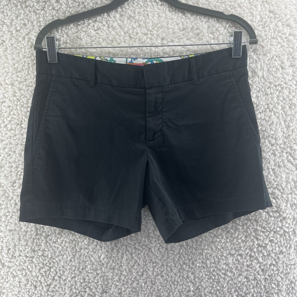 Trina Turk Shorts Womens Size 4 Banana Republic Summer 2012 Collection Black